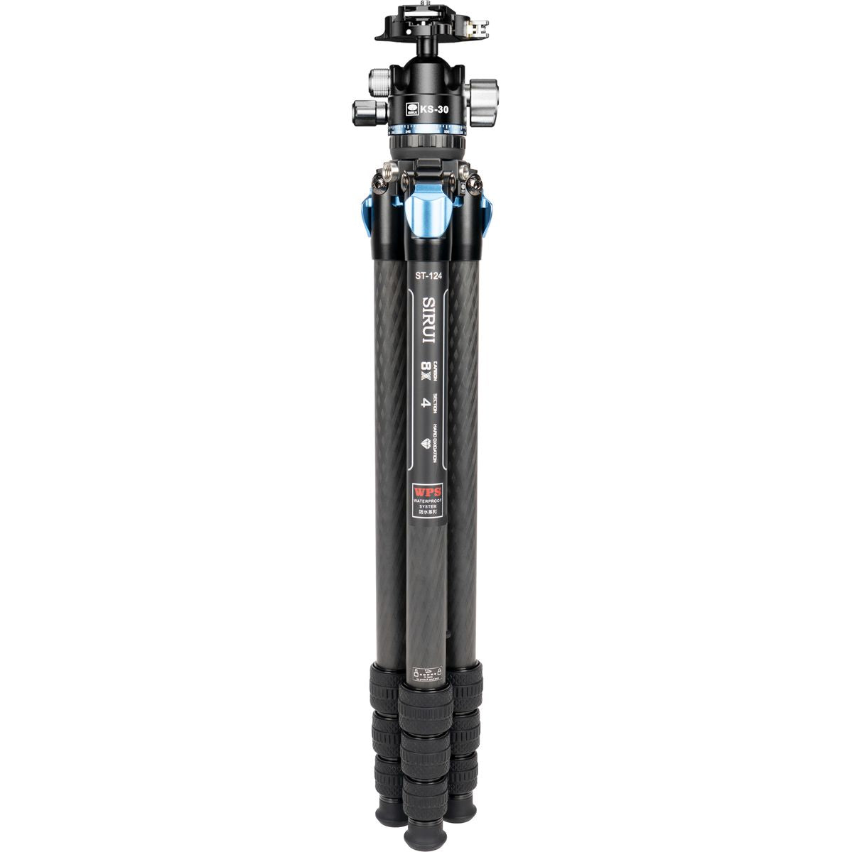 Sirui Waterproof Carbon Travel Tripod ST-124+KS-30