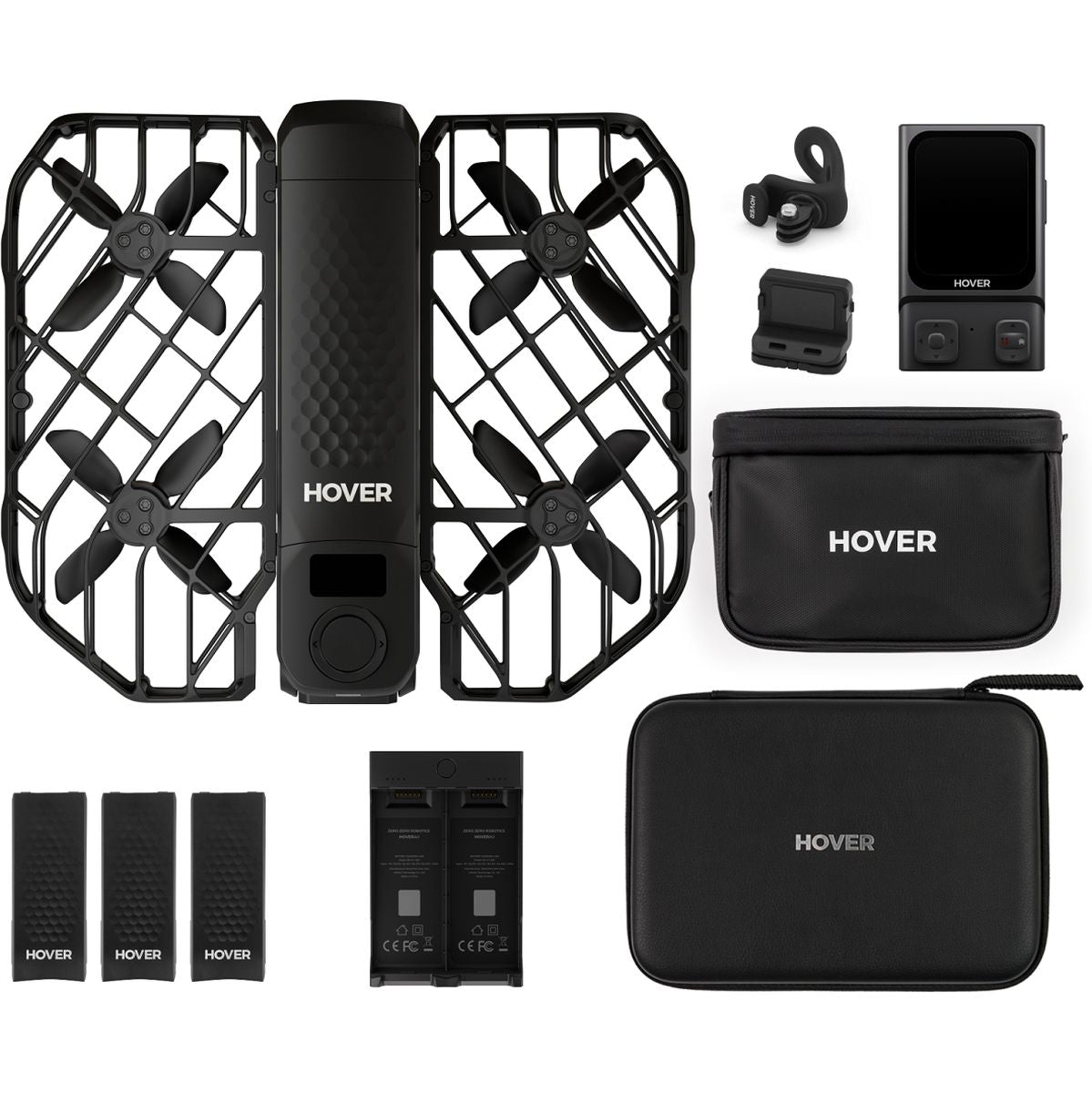 HoverAir X1 Pro Ultimate Cycling Kit Black