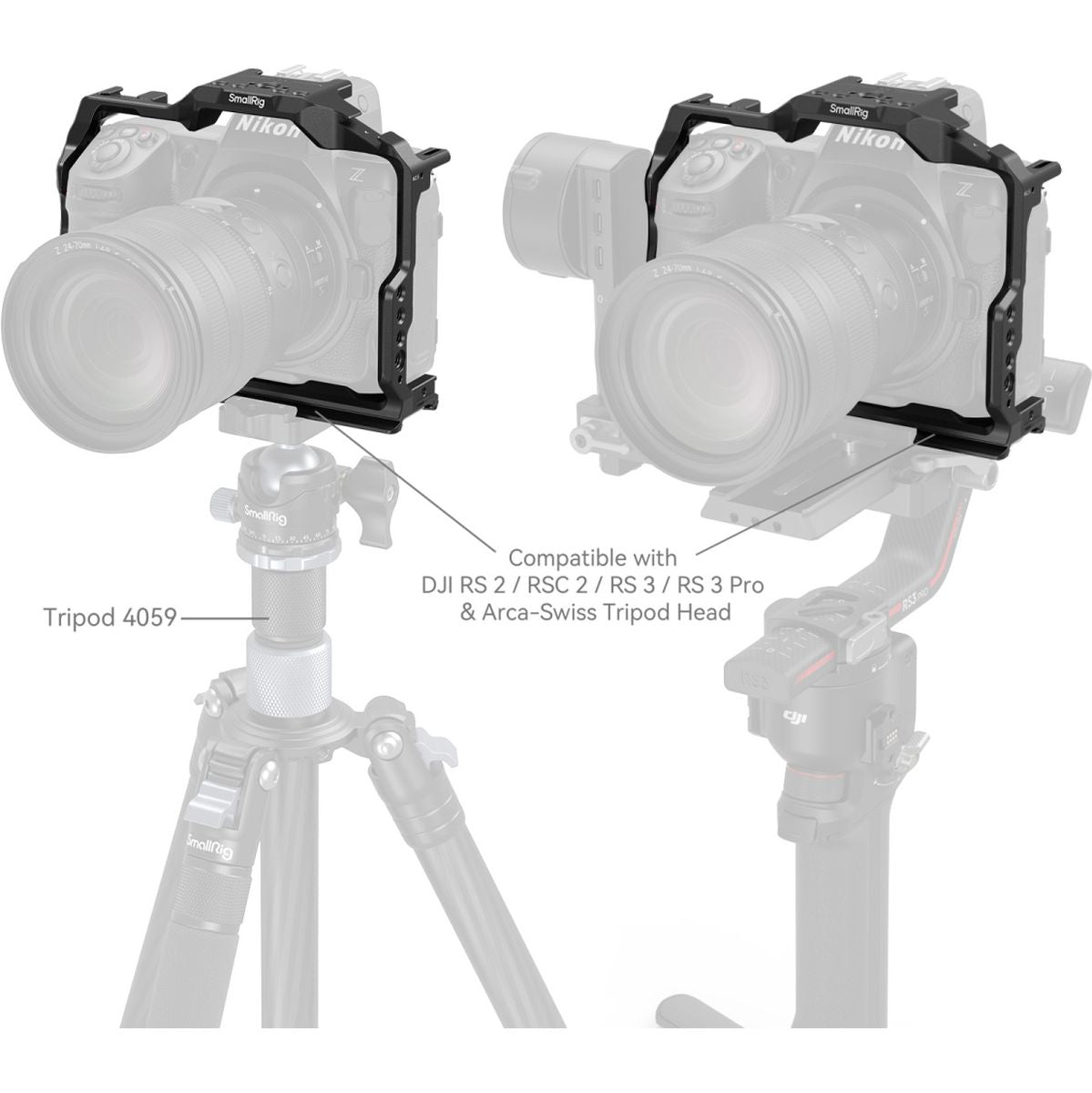 SmallRig SR3940 Cage For Nikon Z 8 3940 - image 4 of 5