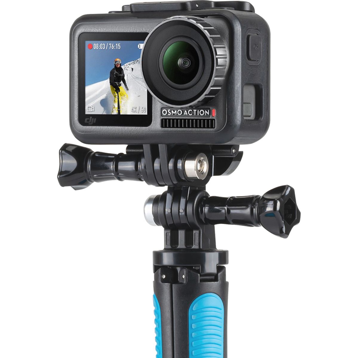 Telesin Dual Action Camera Mount Regulier + J Hook Buckle