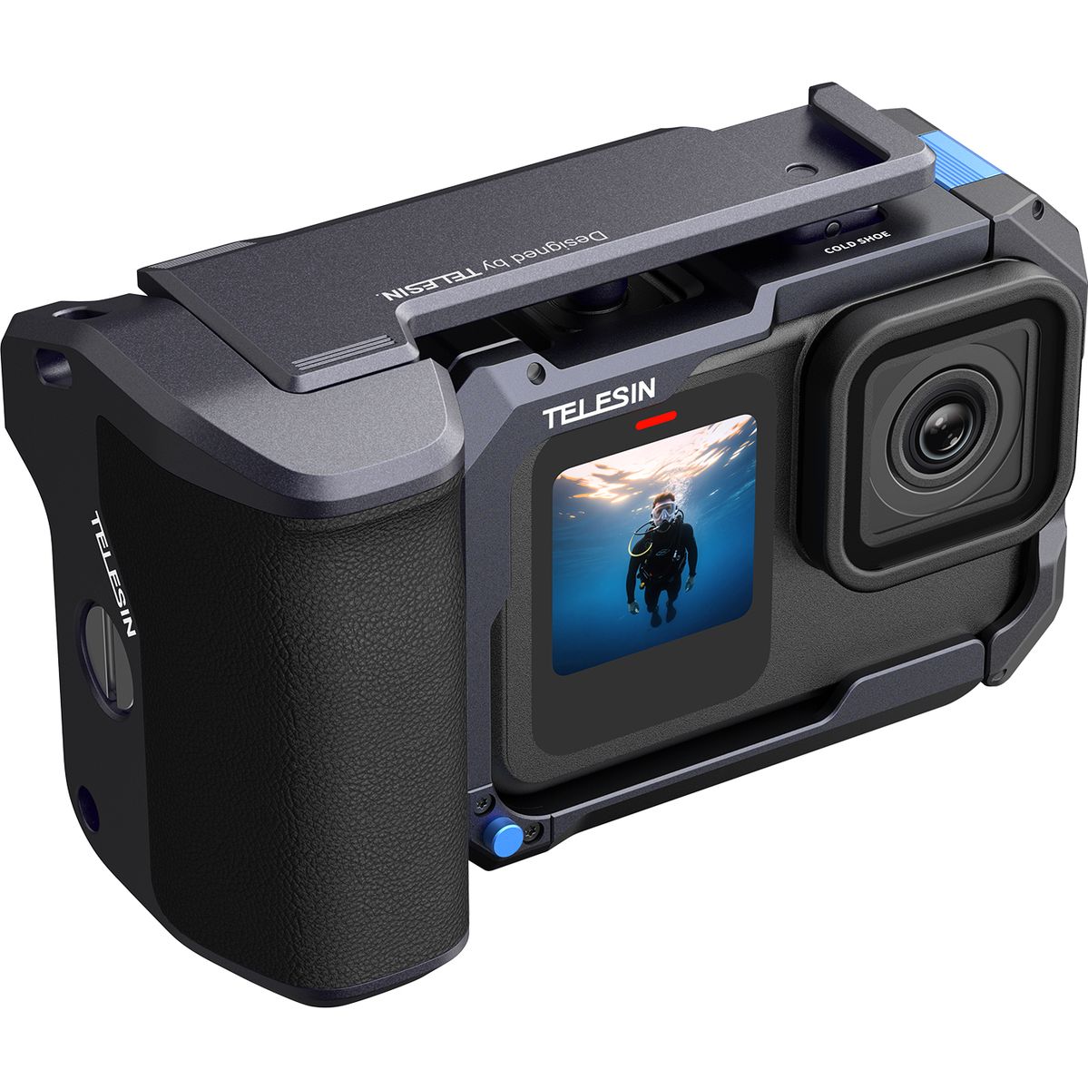 Telesin Streetgrip Handle For GoPro 9 T/M 13 (w/o Cage) - image 4 of 5