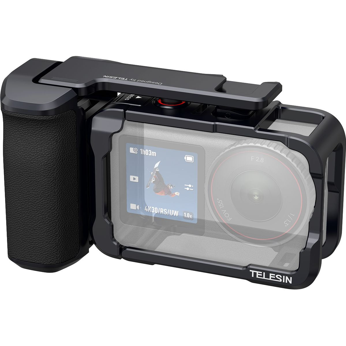 Telesin Streetgrip Kit For DJI Osmo Action 6 w/ Cage - image 2 of 5