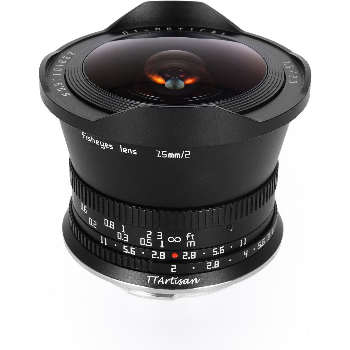 TTArtisan 7.5mm f/2.0 Canon EOS-R-Mount | FullFrame Black - image 2 of 3