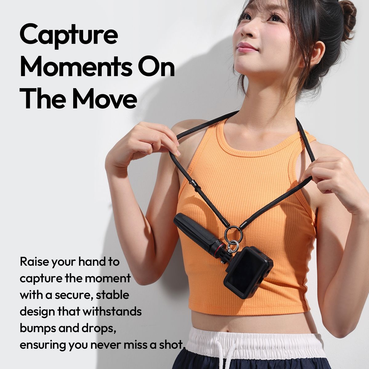 Ulanzi AS01 Lanyard For Actioncam - Grey