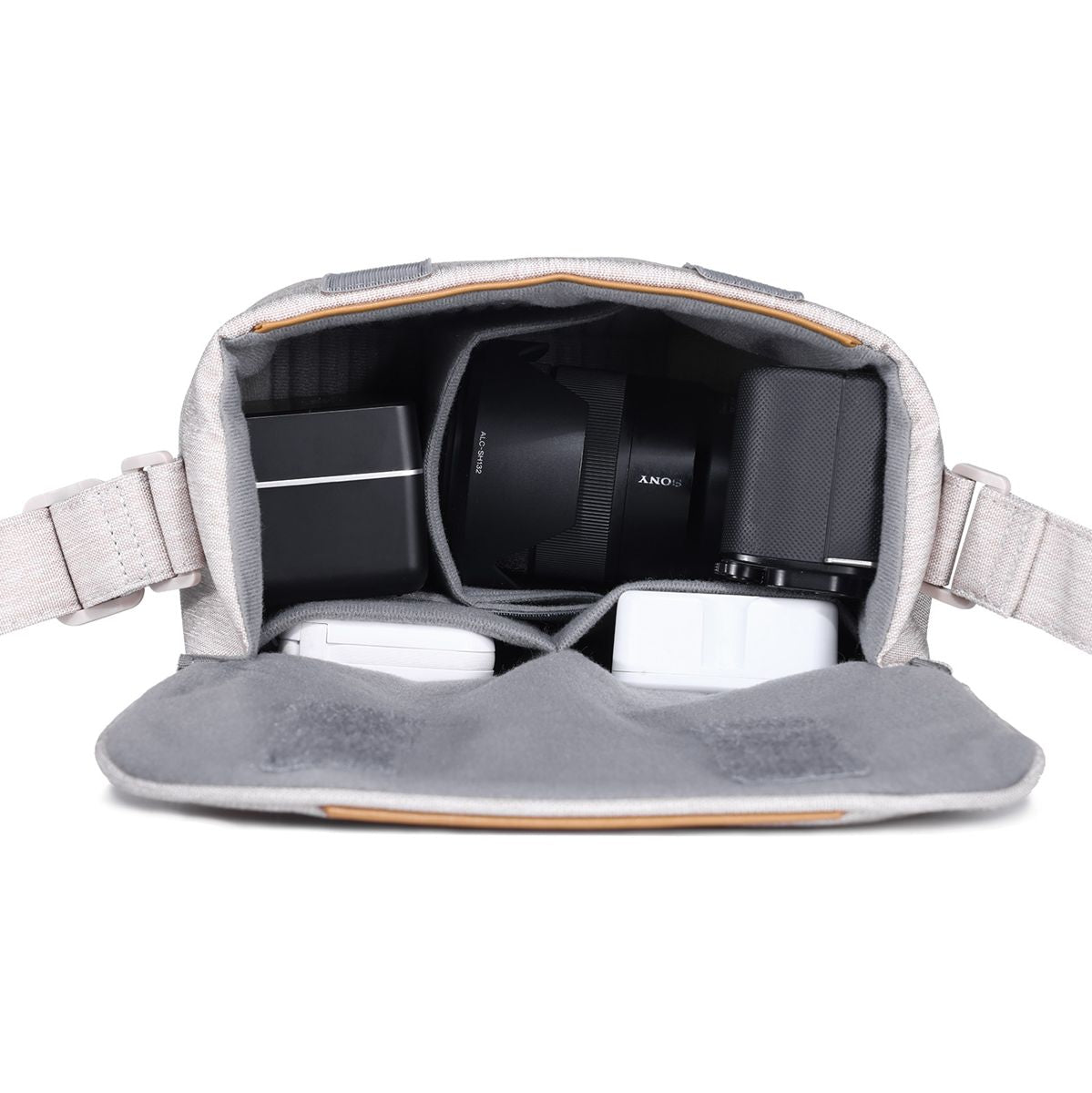 Ulanzi F01 Sling Compact Shoulder Bag For Camera Beige. - image 2 of 2