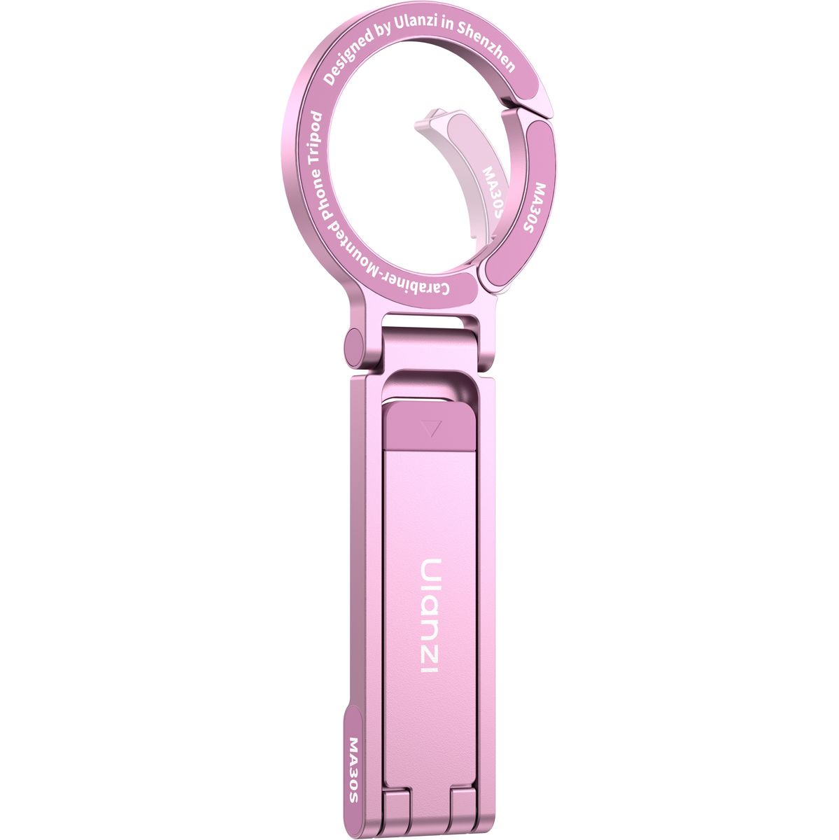 Ulanzi MA30S Telefoonstandaard w/ Karabijn Extra Dun - Pink