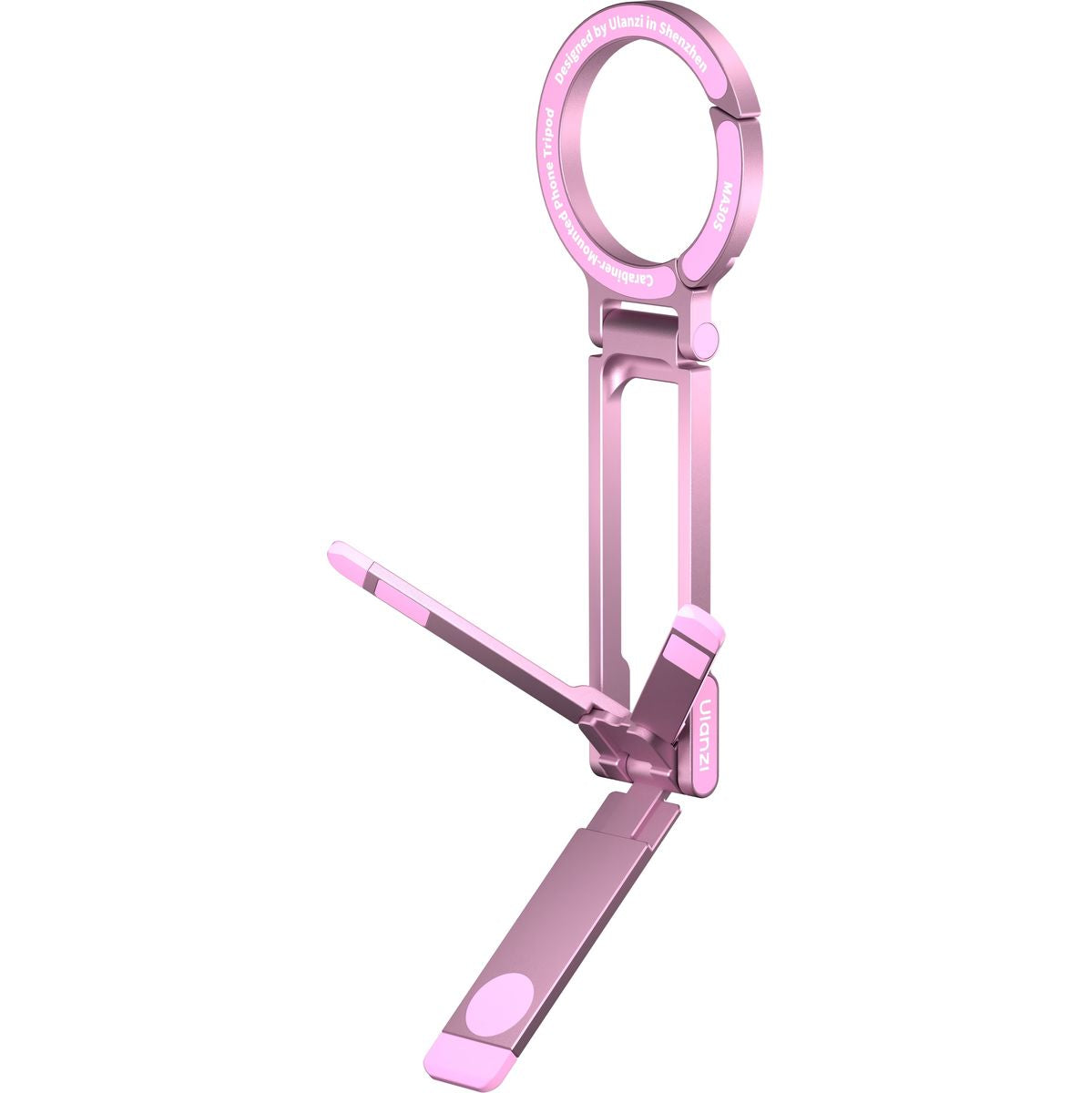 Ulanzi MA30S Telefoonstandaard w/ Karabijn Extra Dun - Pink - image 2 of 2