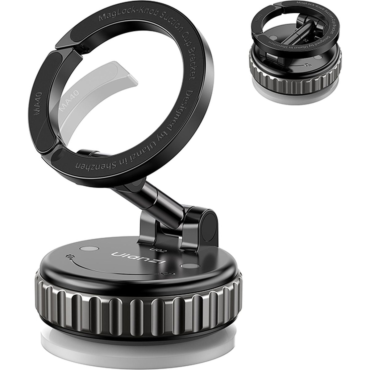 Ulanzi MA40 Maglock Zuignaphouder For Smartphone Plastic