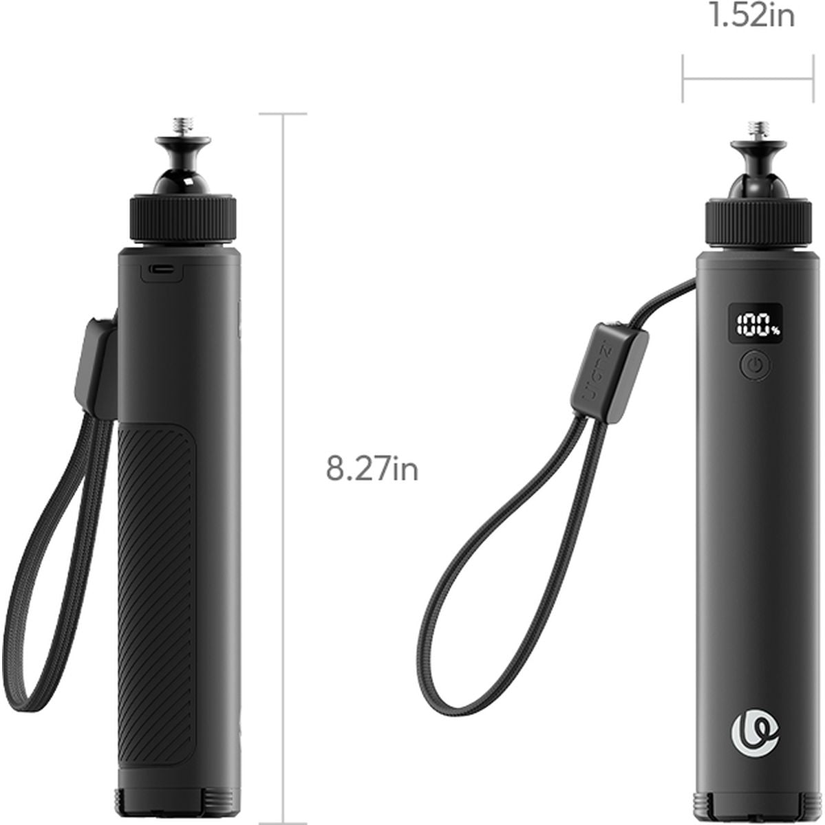 Ulanzi MA93 10.000mAh PowerBank Grip Tripod w/ Ball Head - image 2 of 5