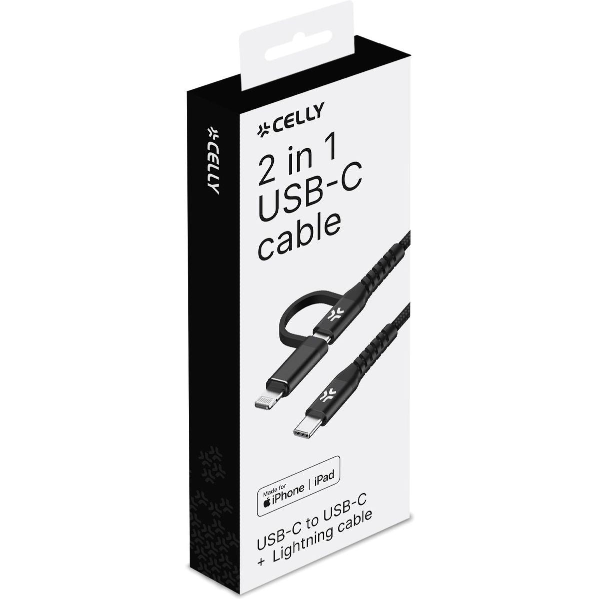 Celly C To C Cable 100W 2 Meter w/ Display