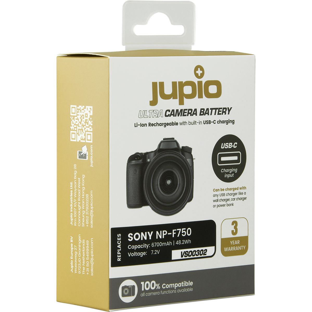 NP-F750 Ultra C (USB-C Input) 6700mAh