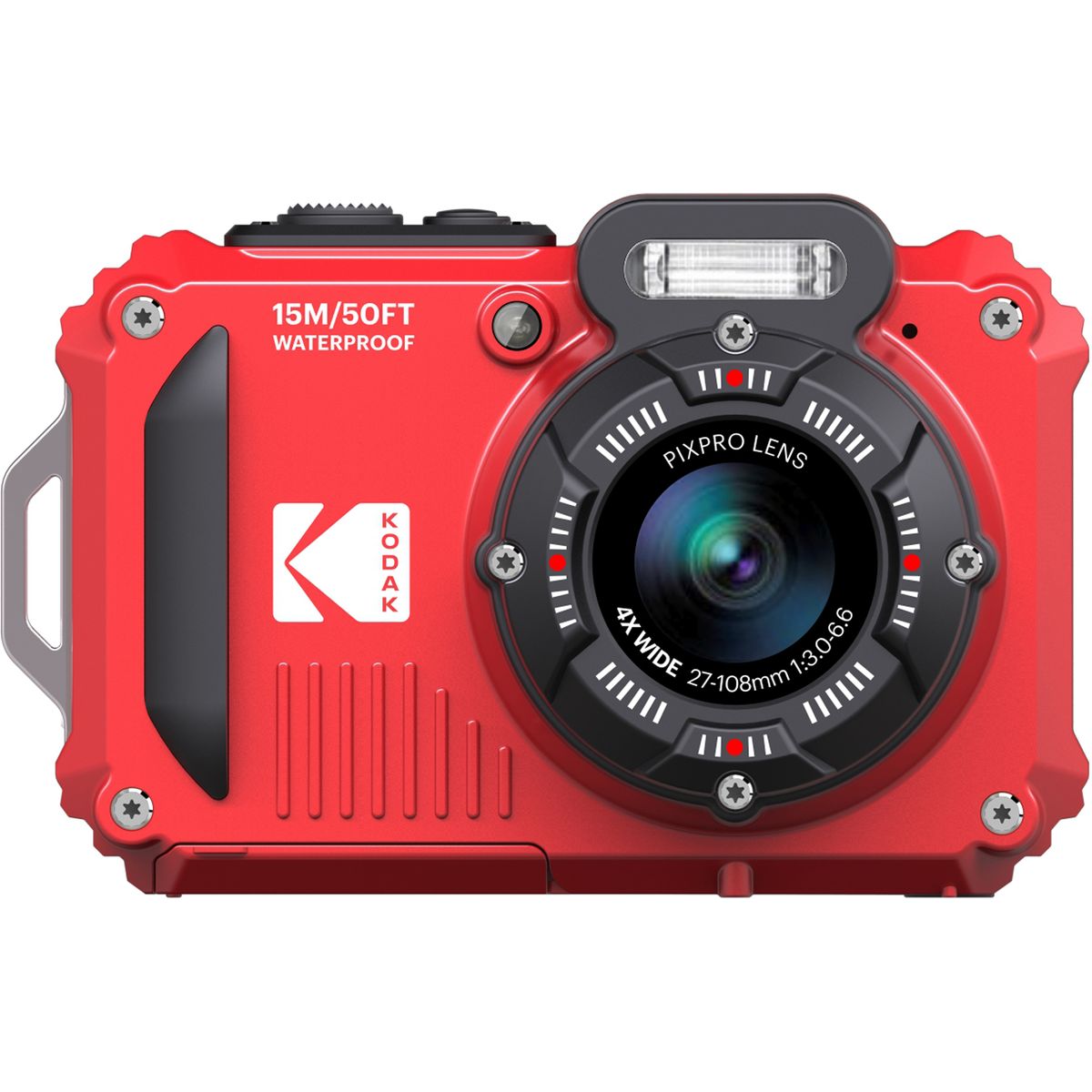 Kodak Waterproof WPZ2 5X Zoom WiFi Red - image 2 of 5