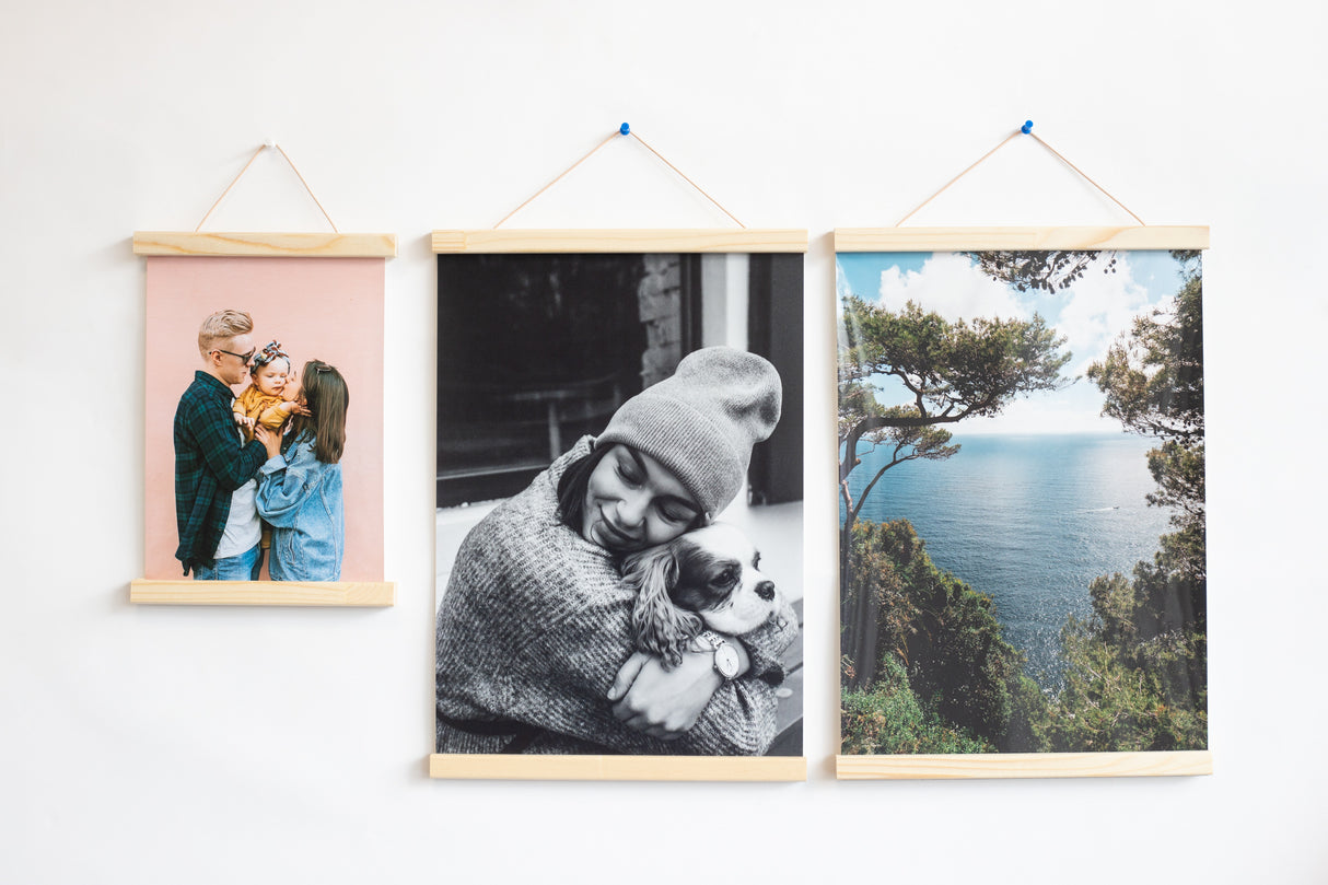 ملصق مع حصيرة تعليق للملصق