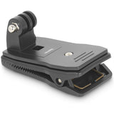 Hama Klemhouder For Actioncam 360 Rotatable Clip For Backpack Fiets - image 3 of 3