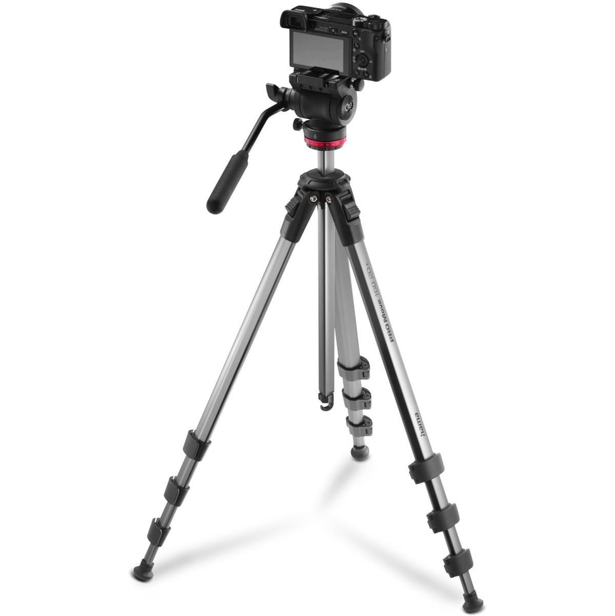 Hama Tripod Pro Move 160 2D+ Videostatief For Camera EN GSM 160cm - image 5 of 5