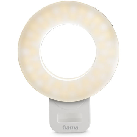 Hama LED-Ringlamp To Go Clip-On-Ringlamp For GSM Rechargeable 3 Modi - image 2 of 5