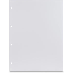 Hama Fotokarton 23.3 X 31 cm Perforated 25 Vel White