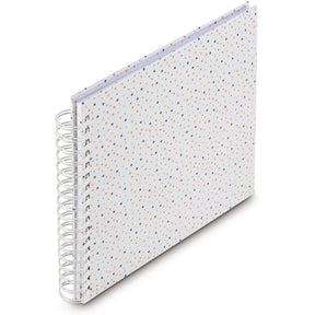 Hama Spiraalalbum Confetti 28x24 cm 50 White Pagina's