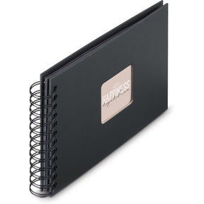 Hama Spiraalalbum Fine Art 24x17 cm 50 Black Pagina's New Black
