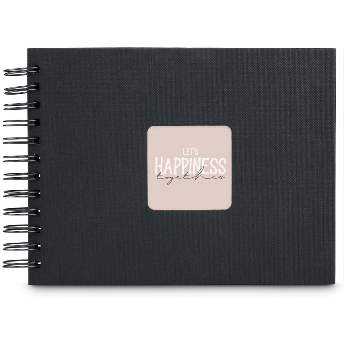 Hama Spiraalalbum Fine Art 24x17 cm 50 Black Pagina's New Black - image 3 of 3