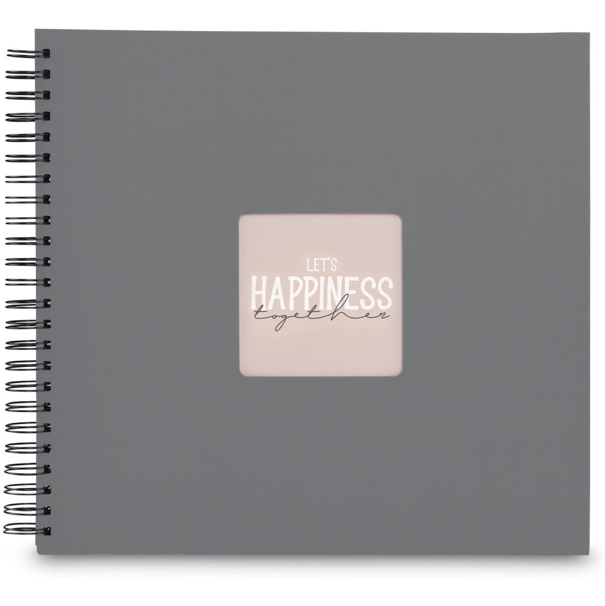 Hama Spiral Album Fine Art 36x32 cm 50 Black Pages Stone ... - image 3 of 3