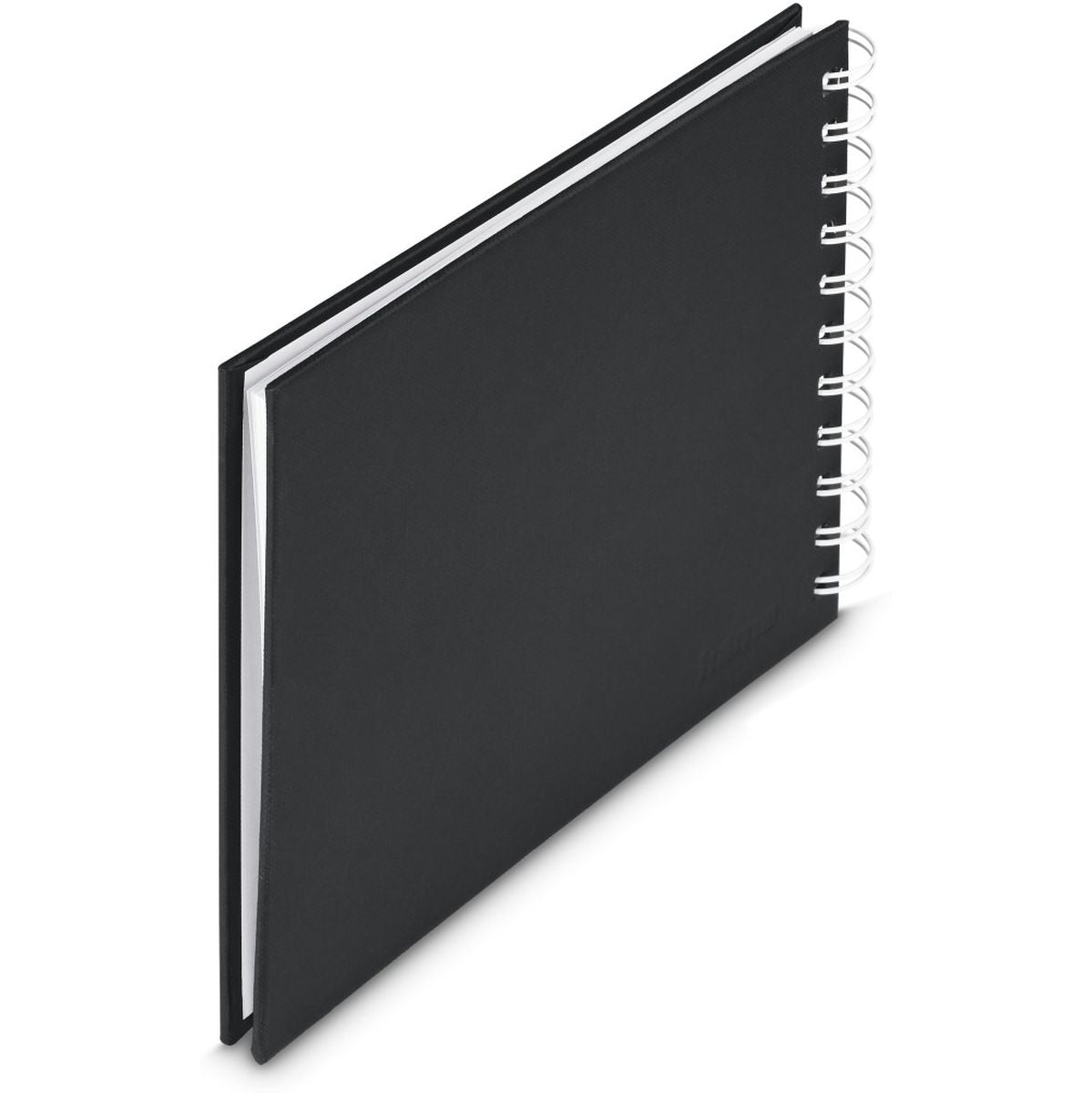 Hama Spiraalalbum Fine Art 18.5x15 cm 30 White Pagina's New Black - image 2 of 3