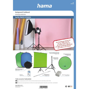 Hama Colour Sample Card Background Cardboard