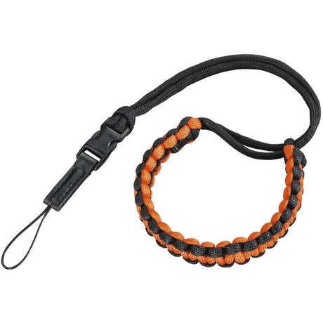 Hama Polsband Braid 20 Snelsluiting Lengte 20 cm Black/Orange