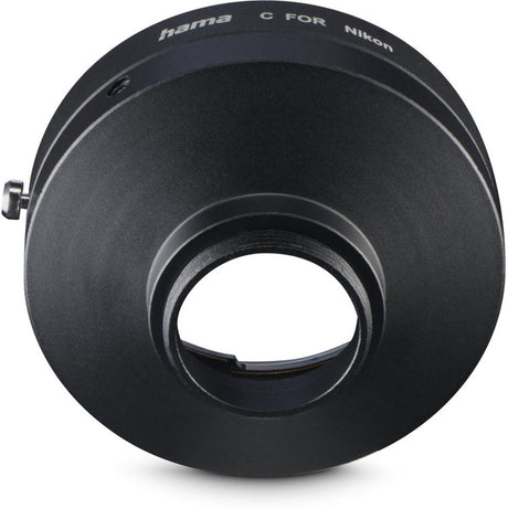 Hama Objectief-Adapter For Nikon-F-Objectieven Aan C-Mount-Camera's Black
