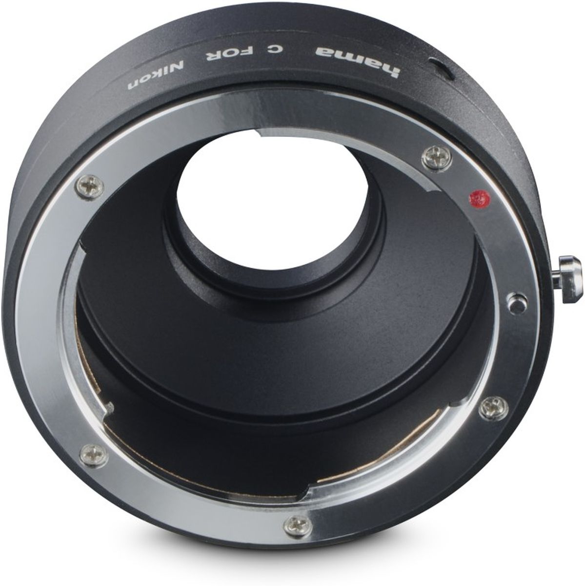 Hama Objectief-Adapter For Nikon-F-Objectieven Aan C-Mount-Camera's Black - image 3 of 5