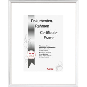 Hama Plastic Frame Sevilla White Polystyrol 21 X 29.7 cm DIN A4