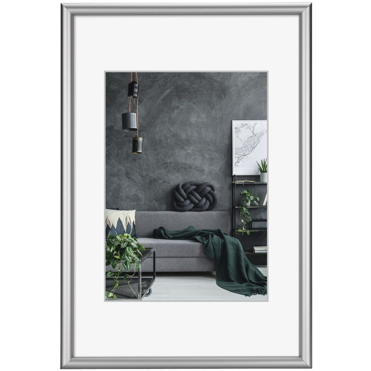 Hama Aluminium Frame Detroit Silver Polystyreen 29.7 X 42 cm