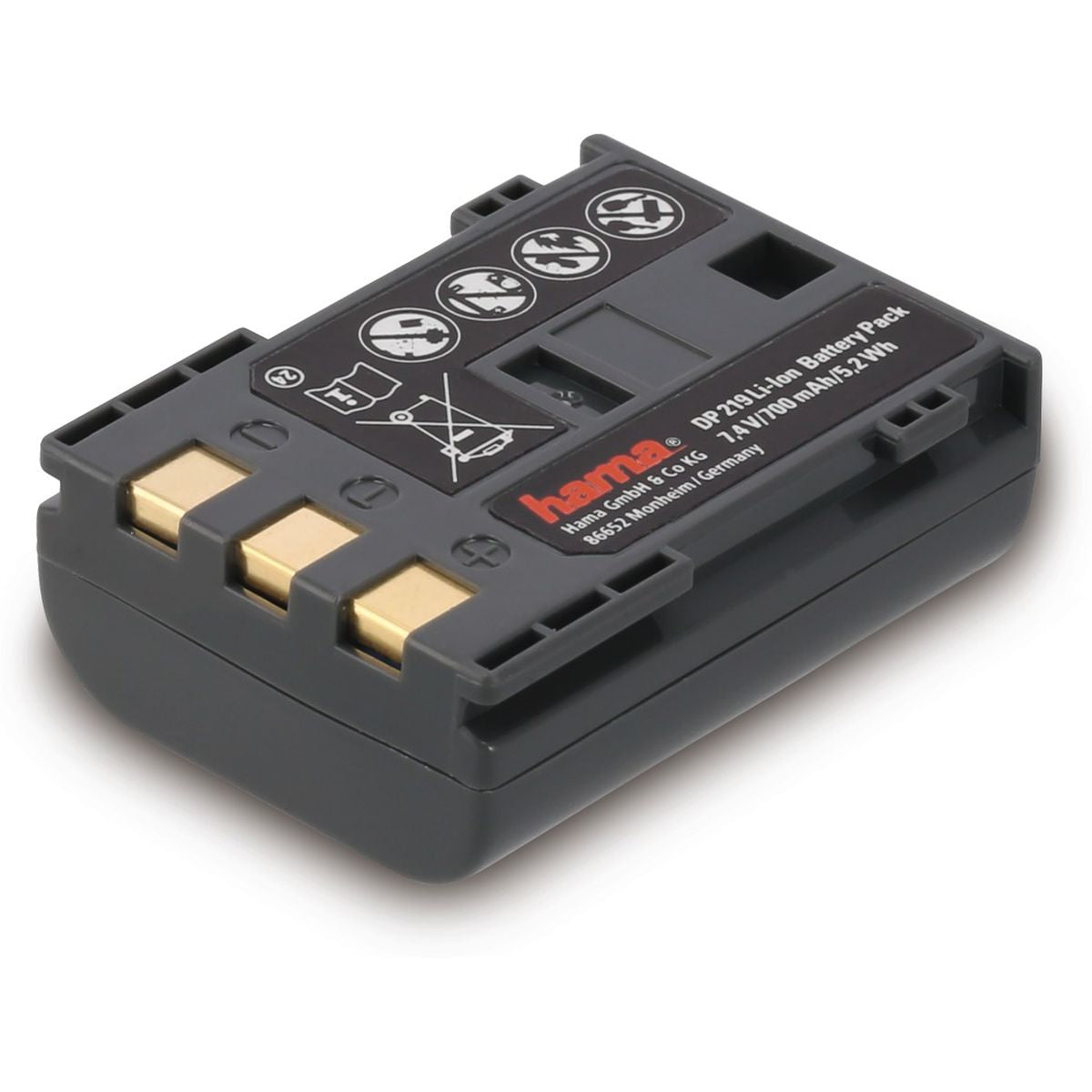 Hama Li-ion Battery DP 219 For Canon NB-2L/H