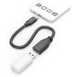 Hama USB-Adapterkabel OTG USB-C-Plug - USB-A-Connection 15 cm Black