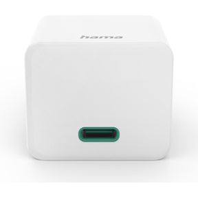 Hama Fast Charger USB-C PD/Qualcomm/Gan Mini-Charger 30 W White