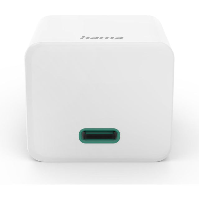 Hama Fast Charger USB-C PD/Qualcomm/Gan Mini-Charger 30 W White