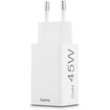 Hama Fast Charger 1X USB-C PD 1X USB-A QC Mini-Charger 45 W White - image 5 of 5