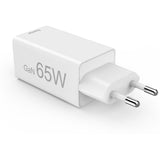 Hama Fast Charger Gan 2X USB-C PD 1X USB-A QC Mini-Charger 65W White - image 3 of 5