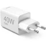 Hama Fast Charger Gan 2X USB-C Super-Mini-Charger PD 40 W White - image 3 of 5