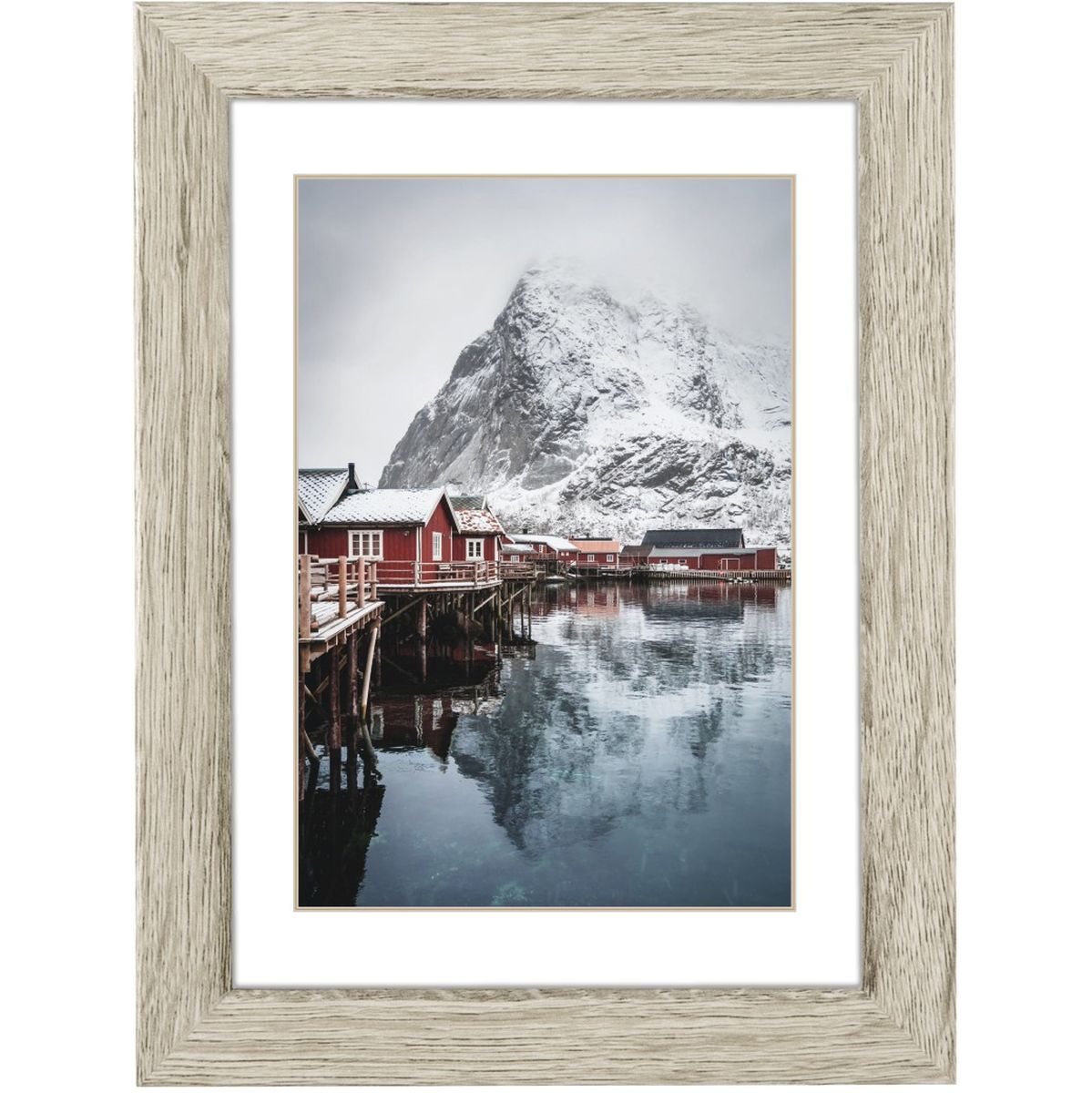 Hama Wooden Frame Oslo Grey Grenenhout 10 X 15 cm