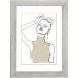 Hama Wooden Frame Kopenhagen Taupe 15 X 20 cm