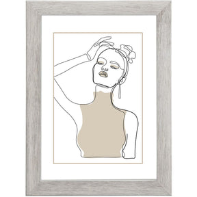 Hama Wooden Frame Kopenhagen Taupe 30 X 40 cm