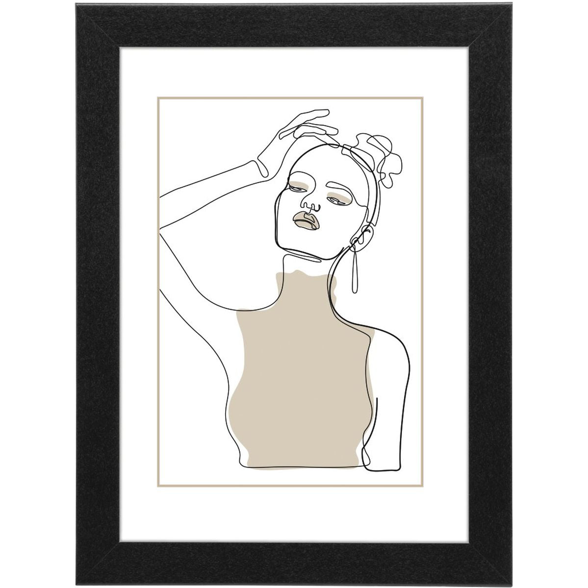 Hama Wooden Frame Kopenhagen Black 30 X 40 cm