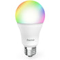 Hama Smart WiFi-Ledlamp E27 Matter 9W RGBW For Spraak-/app-Bediening