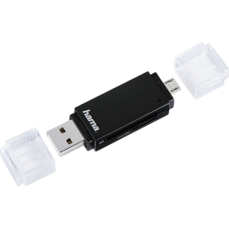 Hama USB-2.0-OTG-Card Reader Basic SD/MicroSD Black - image 2 of 2