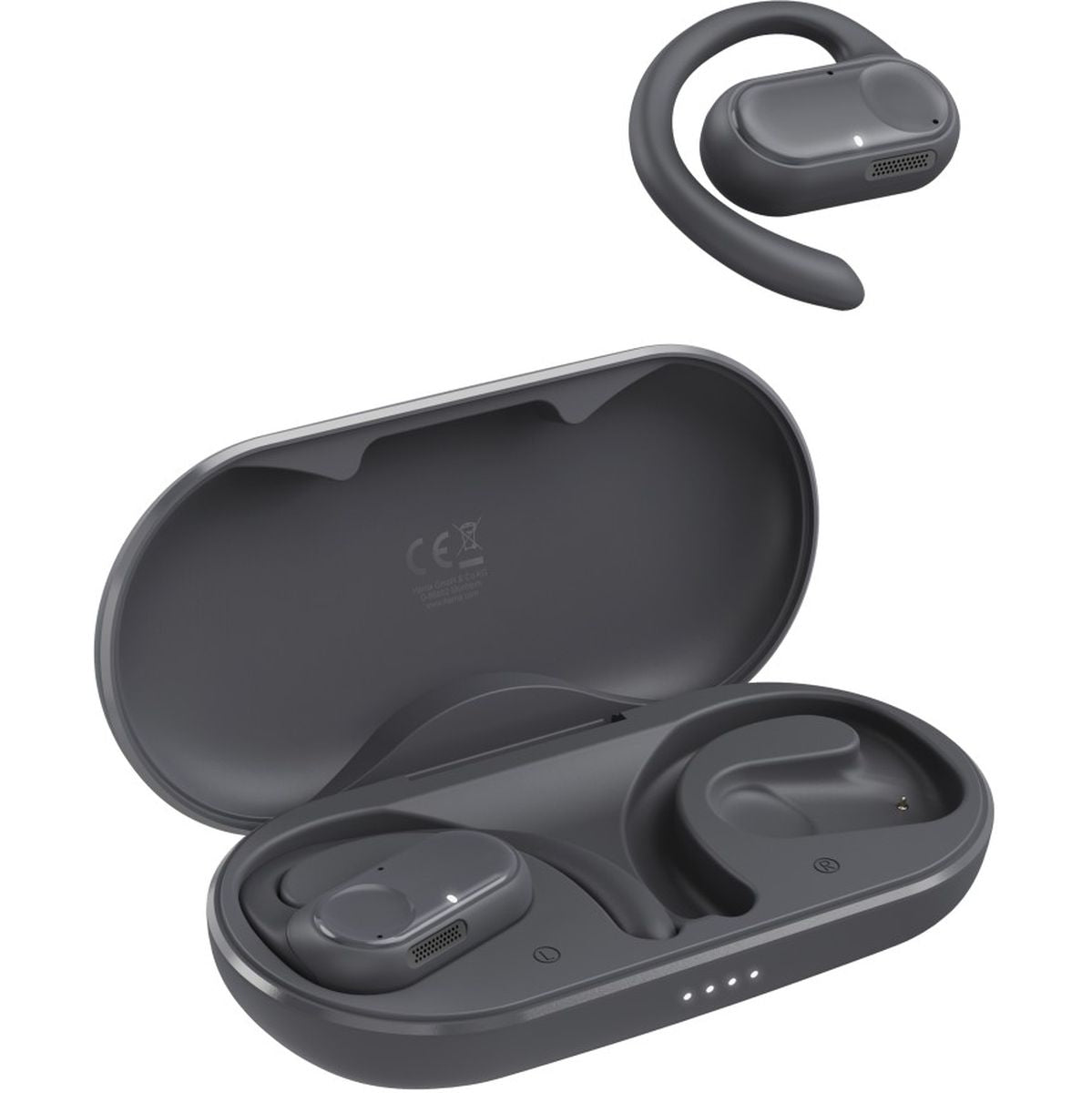 Hama Bluetooth-Headphone Spirit Open Ows Open Ears True Wireless App Black - image 2 of 3