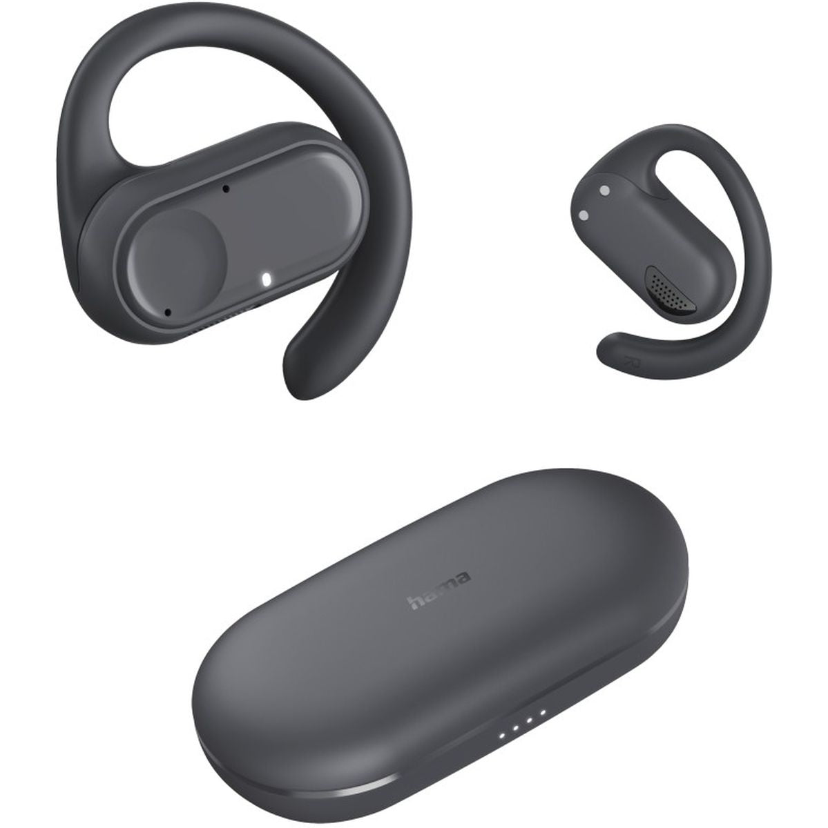 Hama Bluetooth-Headphone Spirit Open Ows Open Ears True Wireless App Black - image 3 of 3