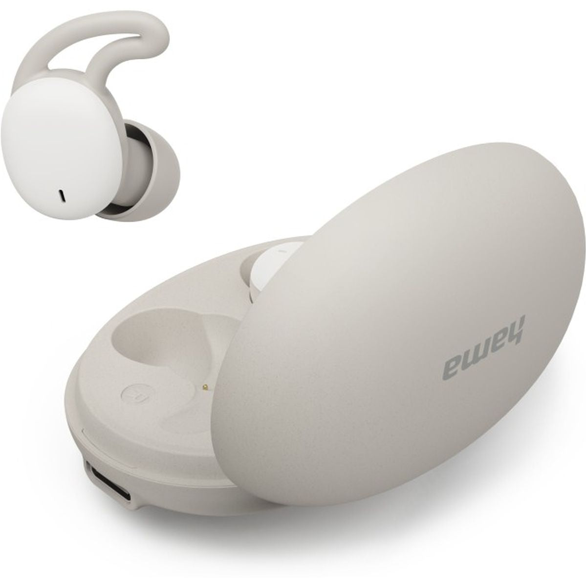 Hama Spirit Calm True Wireless In-Ear Slaapkoptelefoon White/Grey - image 4 of 5