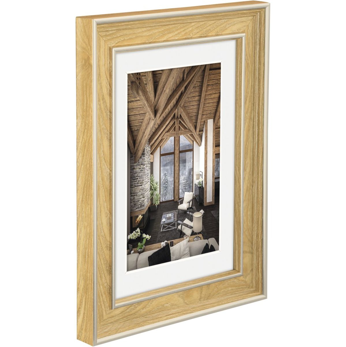 Hama Plastic Frame Rustic Eiken 30 X 40 cm - image 2 of 2