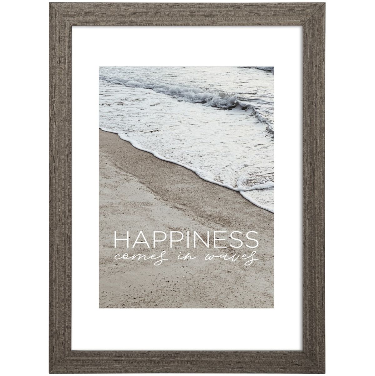 Hama Wooden Frame Waves Taupe 20 X 30 cm